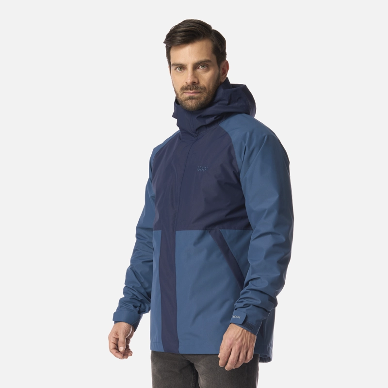 CHAQUETA HOMBRE LAKE FUSION 3 B-DRY JACKET AZUL OSCURO LIPPI - 3