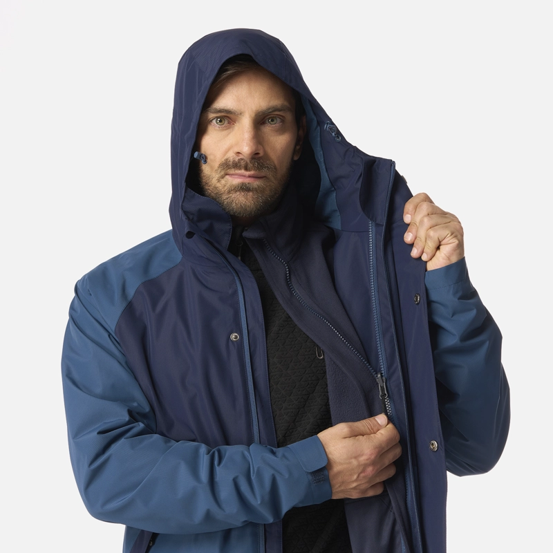 CHAQUETA HOMBRE LAKE FUSION 3 B-DRY JACKET AZUL OSCURO LIPPI - 9