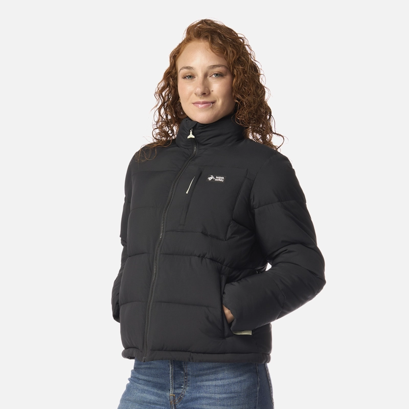 CHAQUETA MUJER AISLADA NEGRO HAKA HONU I26 - 2