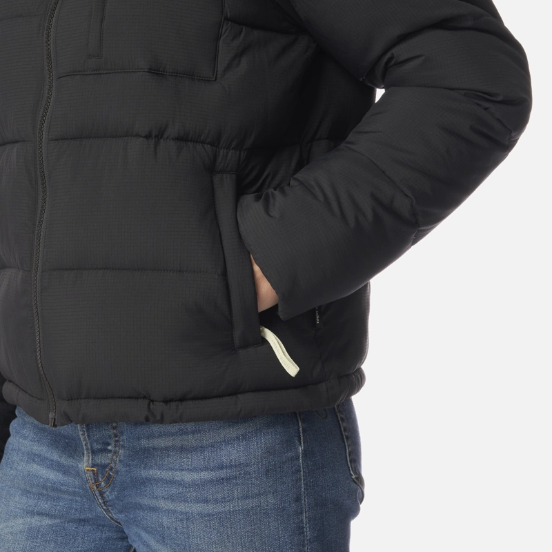 CHAQUETA MUJER AISLADA NEGRO HAKA HONU I26 - 5