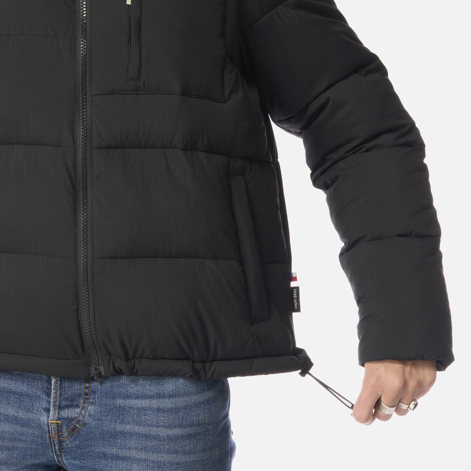 CHAQUETA MUJER AISLADA NEGRO HAKA HONU I26 - 6
