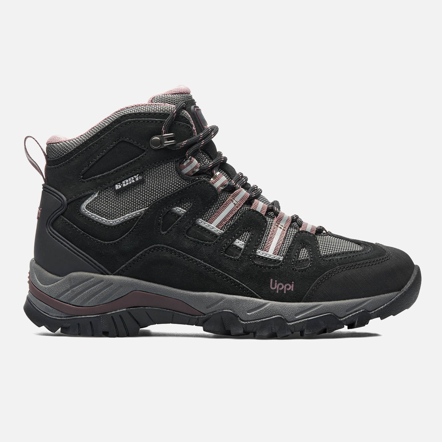 BOTIN MUJER PUELO CS HI NEGRO / UVA LIPPI I26 - 1