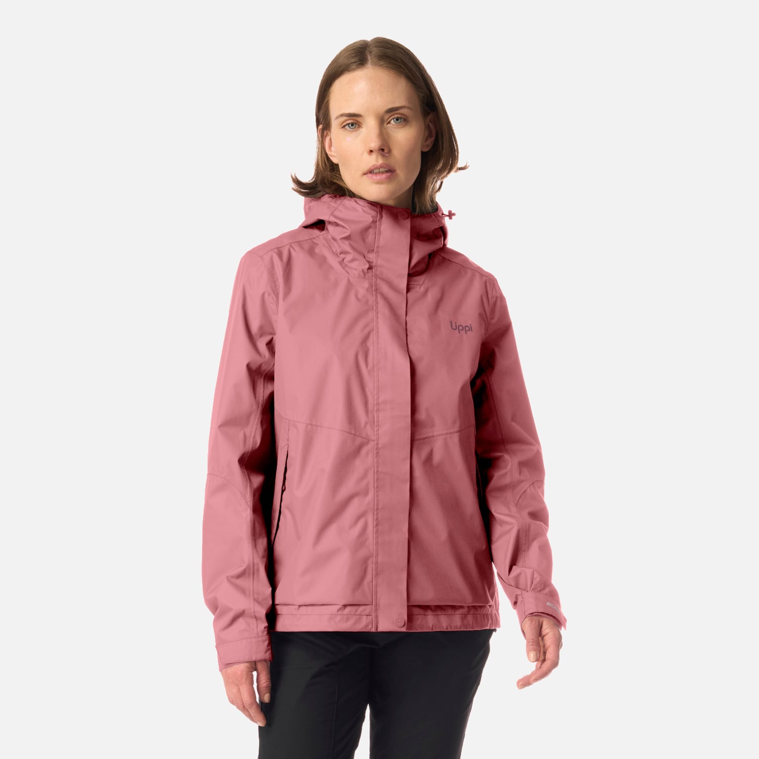 CHAQUETA MUJER BLIZZARD B-DRY HOODY JACKET ROSA OSCURO LIPPI I26 - 1