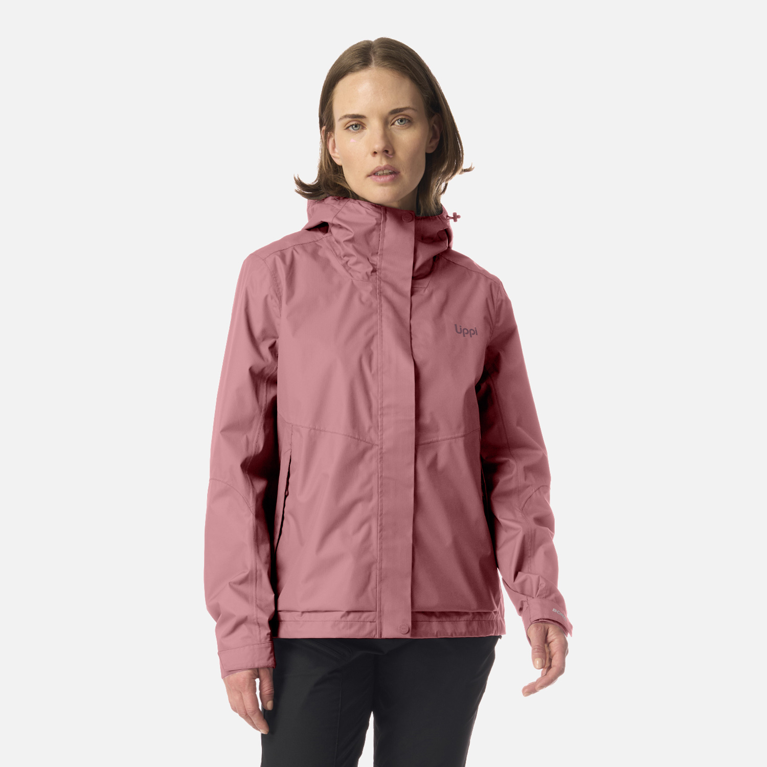 CHAQUETA MUJER BLIZZARD B-DRY HOODY JACKET ROSA OSCURO LIPPI I26 - 1