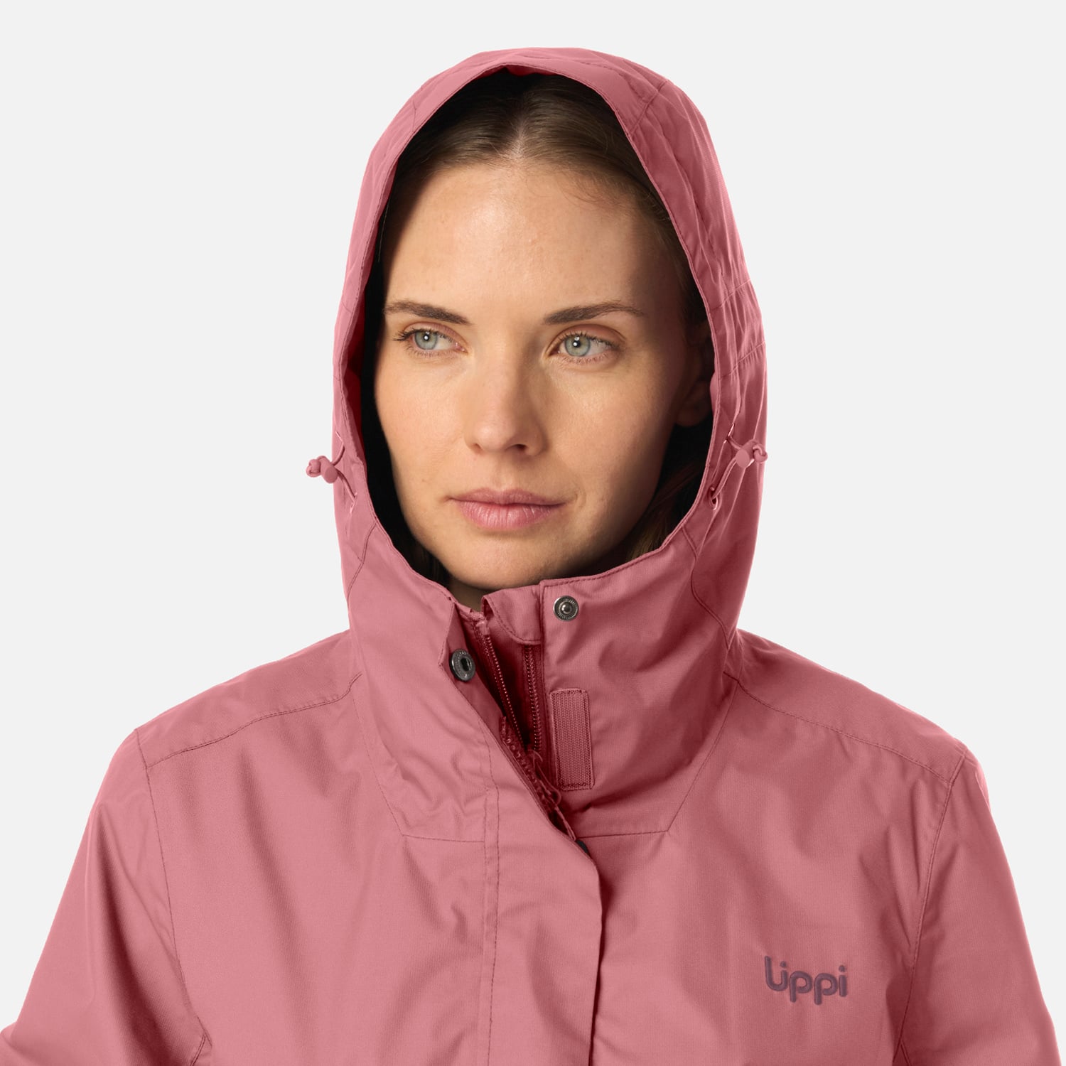 CHAQUETA MUJER BLIZZARD B-DRY HOODY JACKET ROSA OSCURO LIPPI I26 - 4
