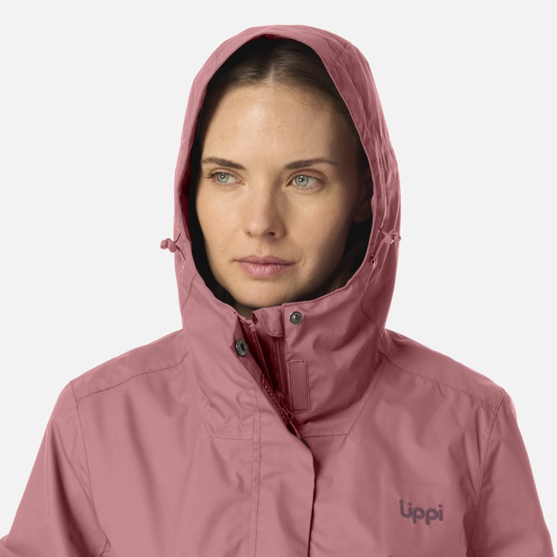 CHAQUETA MUJER BLIZZARD B-DRY HOODY JACKET ROSA OSCURO LIPPI I26 - 4