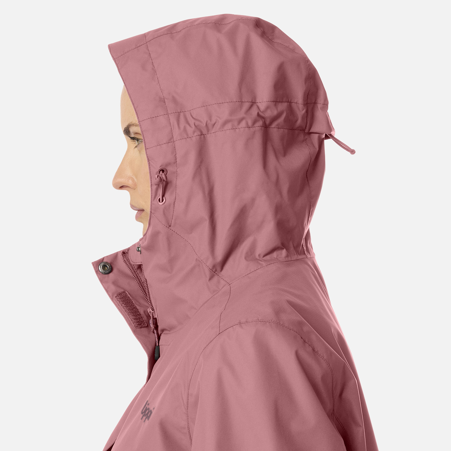 CHAQUETA MUJER BLIZZARD B-DRY HOODY JACKET ROSA OSCURO LIPPI I26 - 5