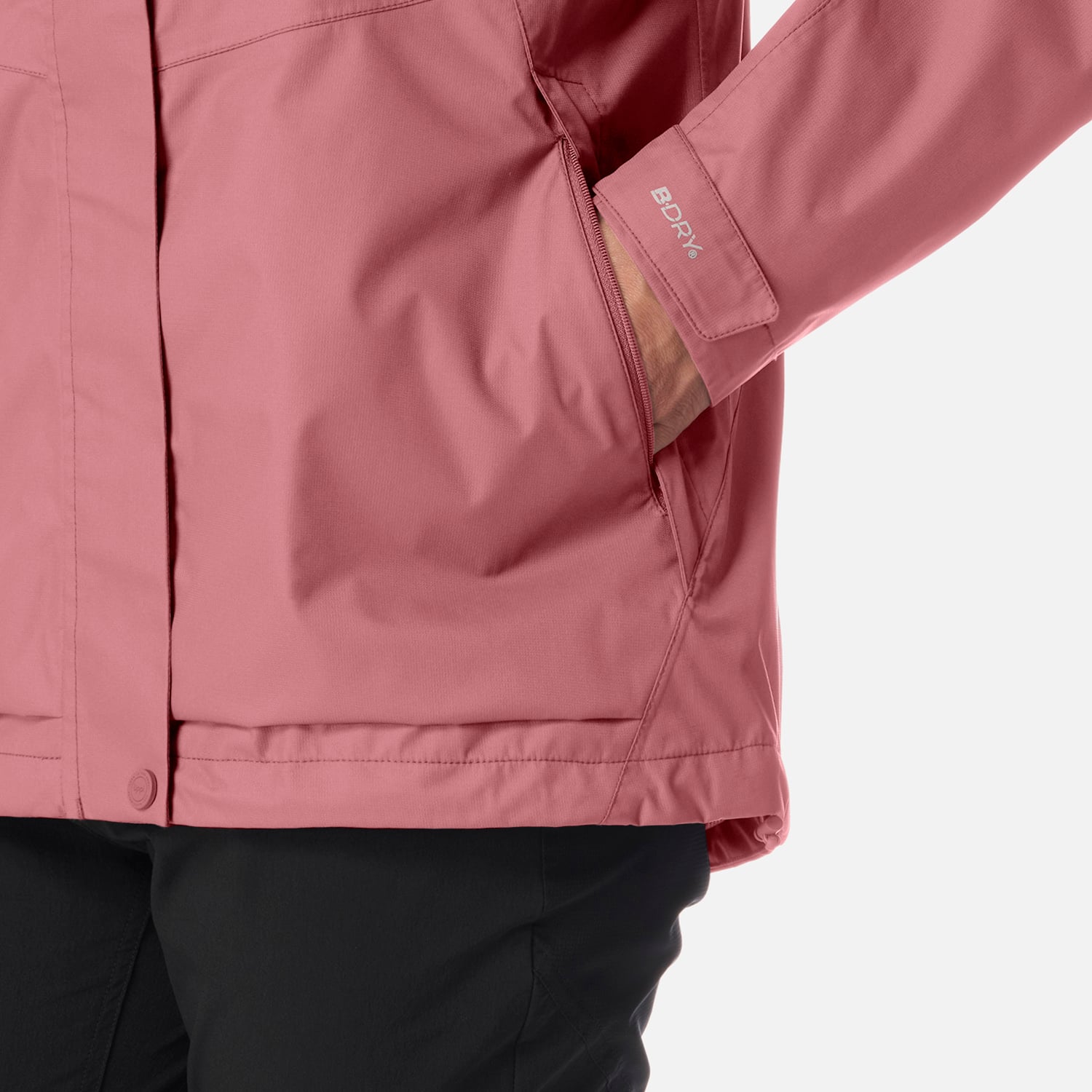 CHAQUETA MUJER BLIZZARD B-DRY HOODY JACKET ROSA OSCURO LIPPI I26 - 6
