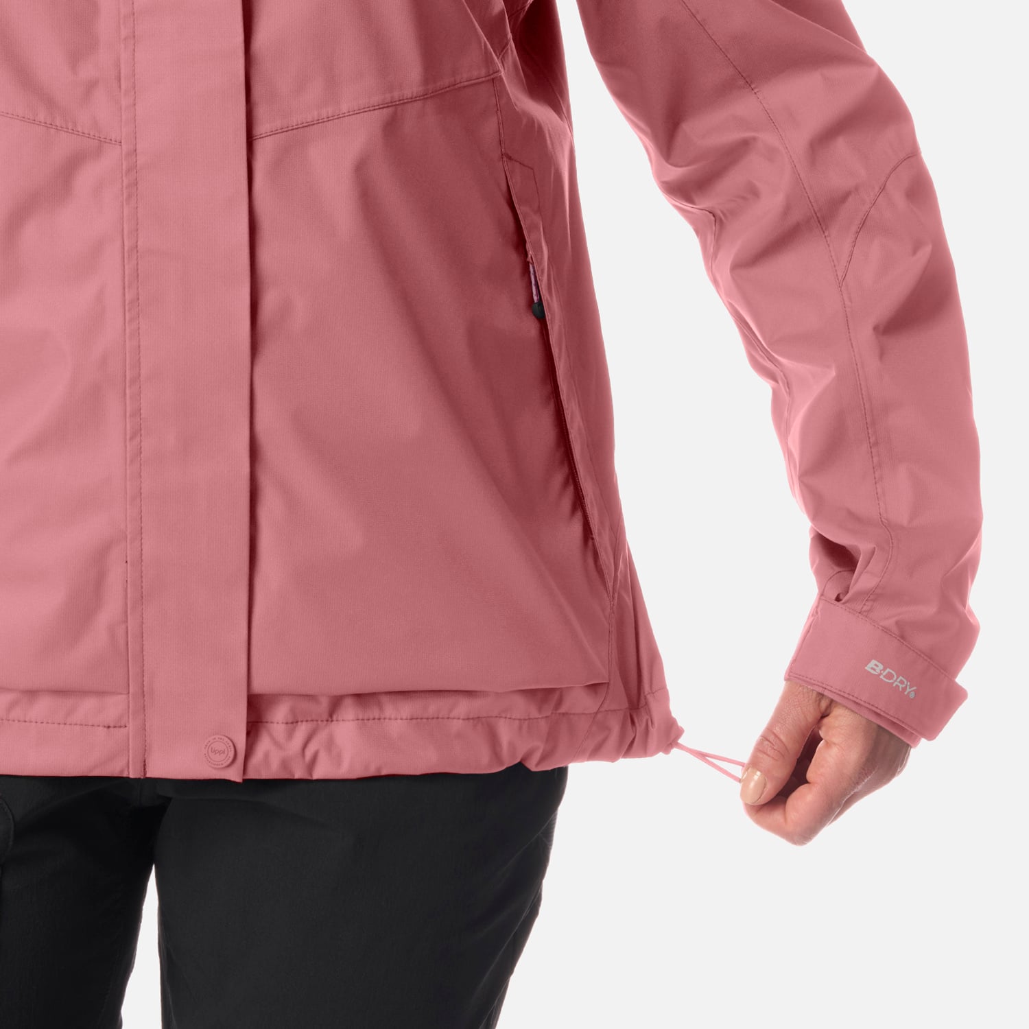 CHAQUETA MUJER BLIZZARD B-DRY HOODY JACKET ROSA OSCURO LIPPI I26 - 7