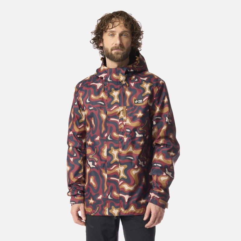 CHAQUETA HOMBRE KAUAI FULL PRINT VINO HAKA HONU - 1
