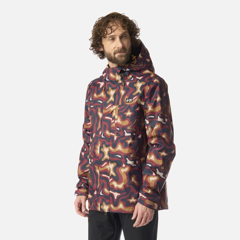 CHAQUETA HOMBRE KAUAI FULL PRINT VINO HAKA HONU - 2