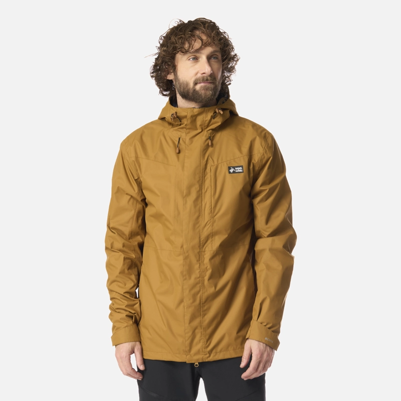 CHAQUETA HOMBRE KAUAI MOSTAZA OSCURO HAKA HONU - 1
