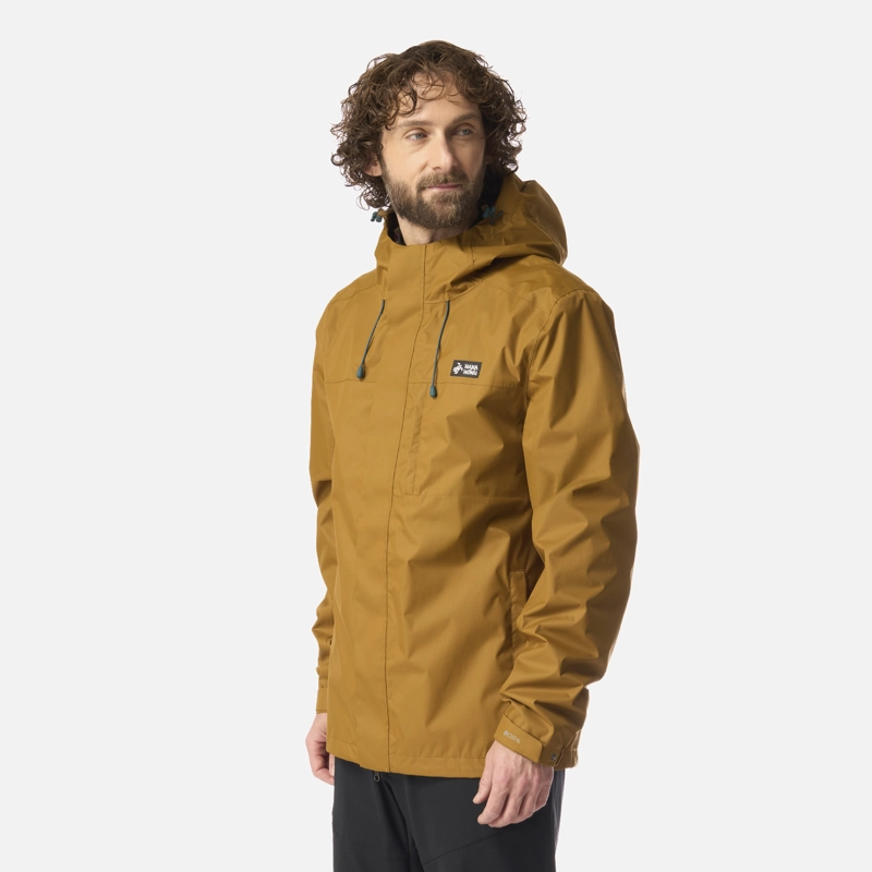 CHAQUETA HOMBRE KAUAI MOSTAZA OSCURO HAKA HONU - 2