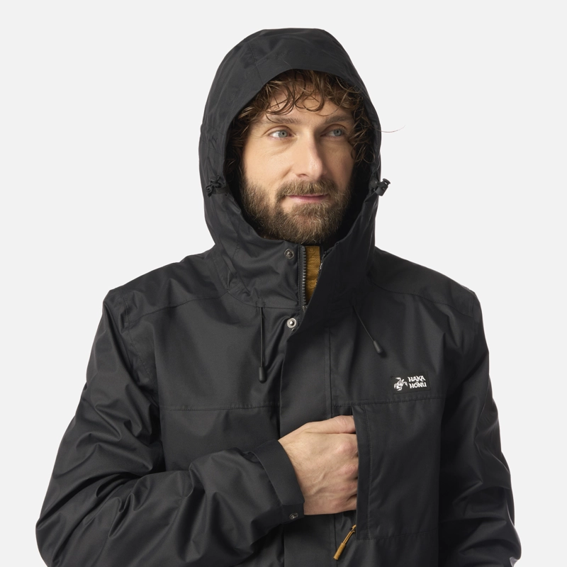 CHAQUETA HOMBRE KAUAI NEGRO HAKA HONU - 4