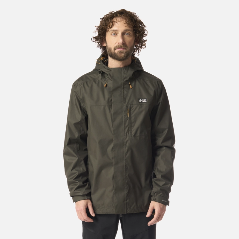HAKA HONU CHAQUETA HOMBRE KAUAI VERDE MILITAR HAKA HONU