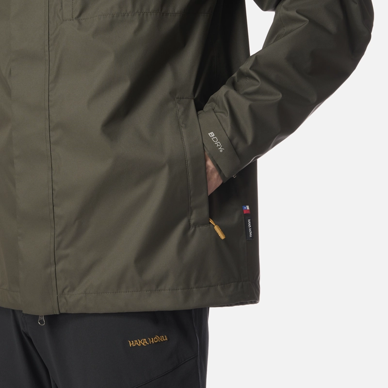 CHAQUETA HOMBRE KAUAI VERDE MILITAR HAKA HONU - 5