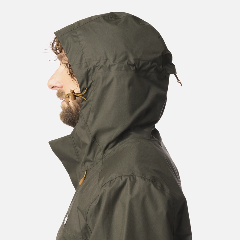 CHAQUETA HOMBRE KAUAI VERDE MILITAR HAKA HONU - 7
