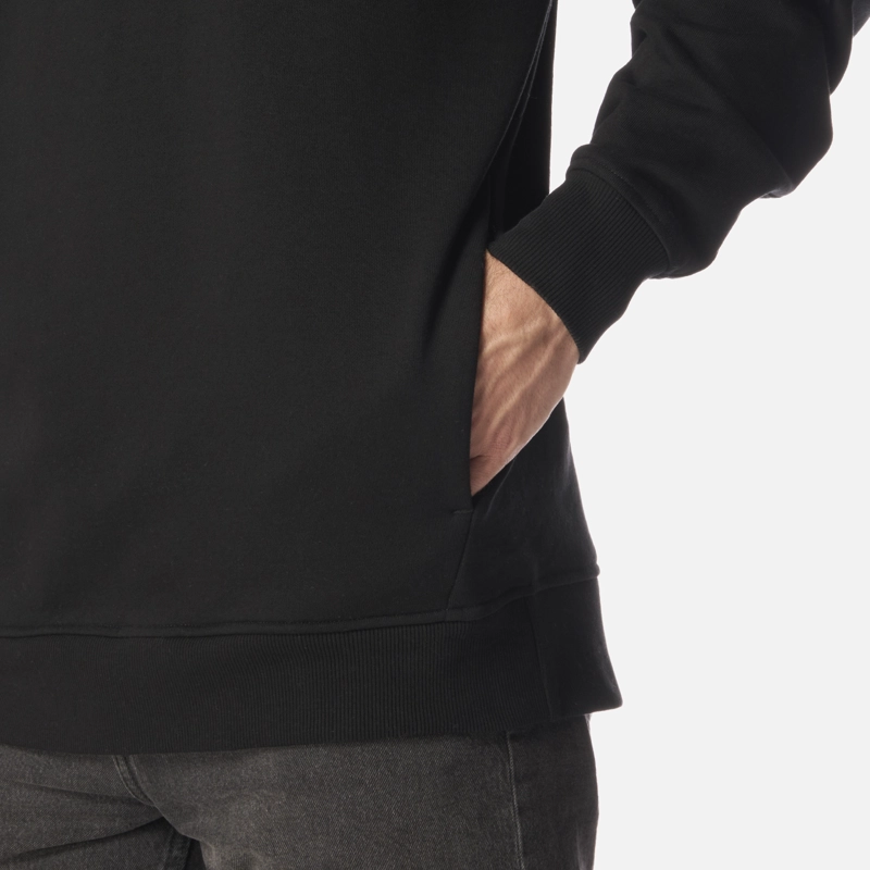 POLERON HOMBRE ULMO HOODY SWEATSHIRT NEGRO LIPPI I26 - 5