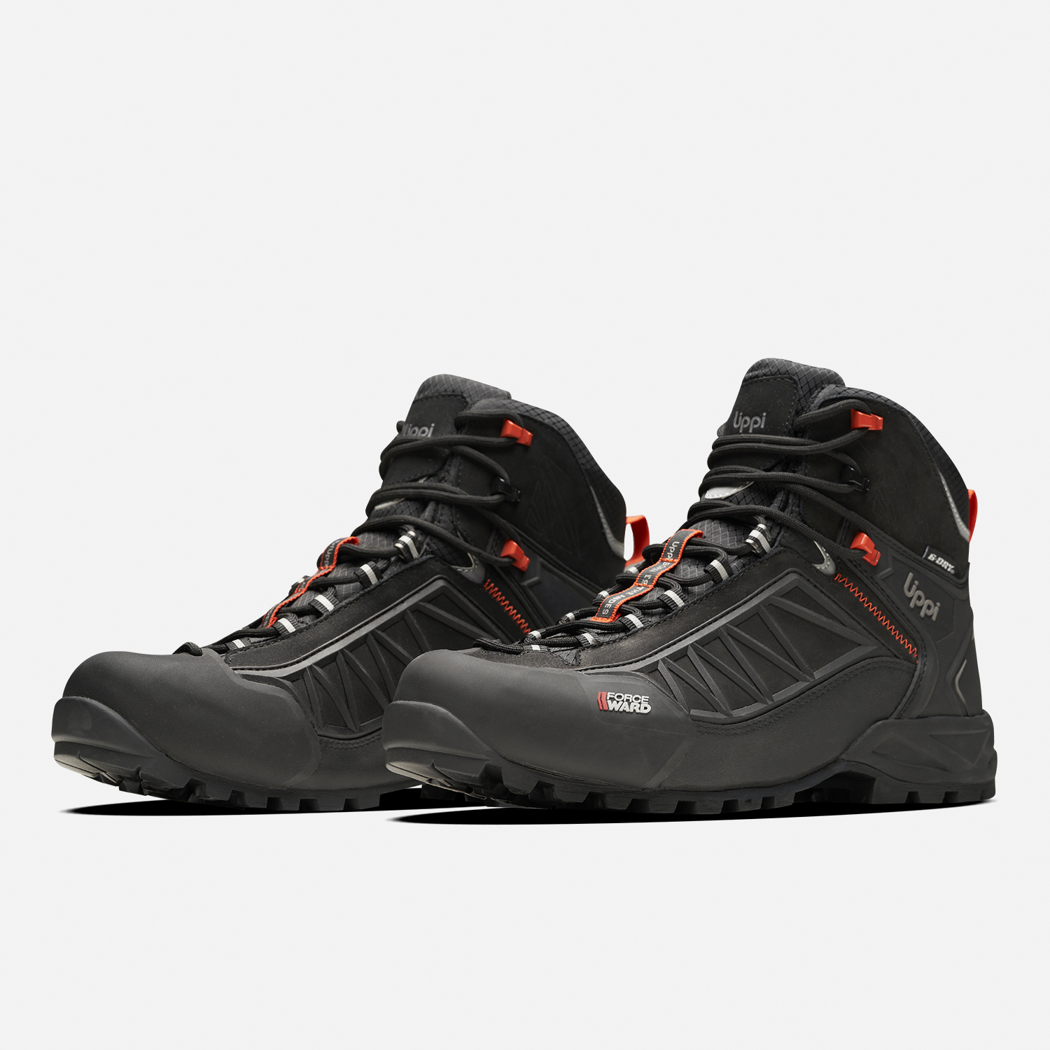 BOTIN HOMBRE BRAVO EVO NEGRO / ROJO LIPPI I26 - 4