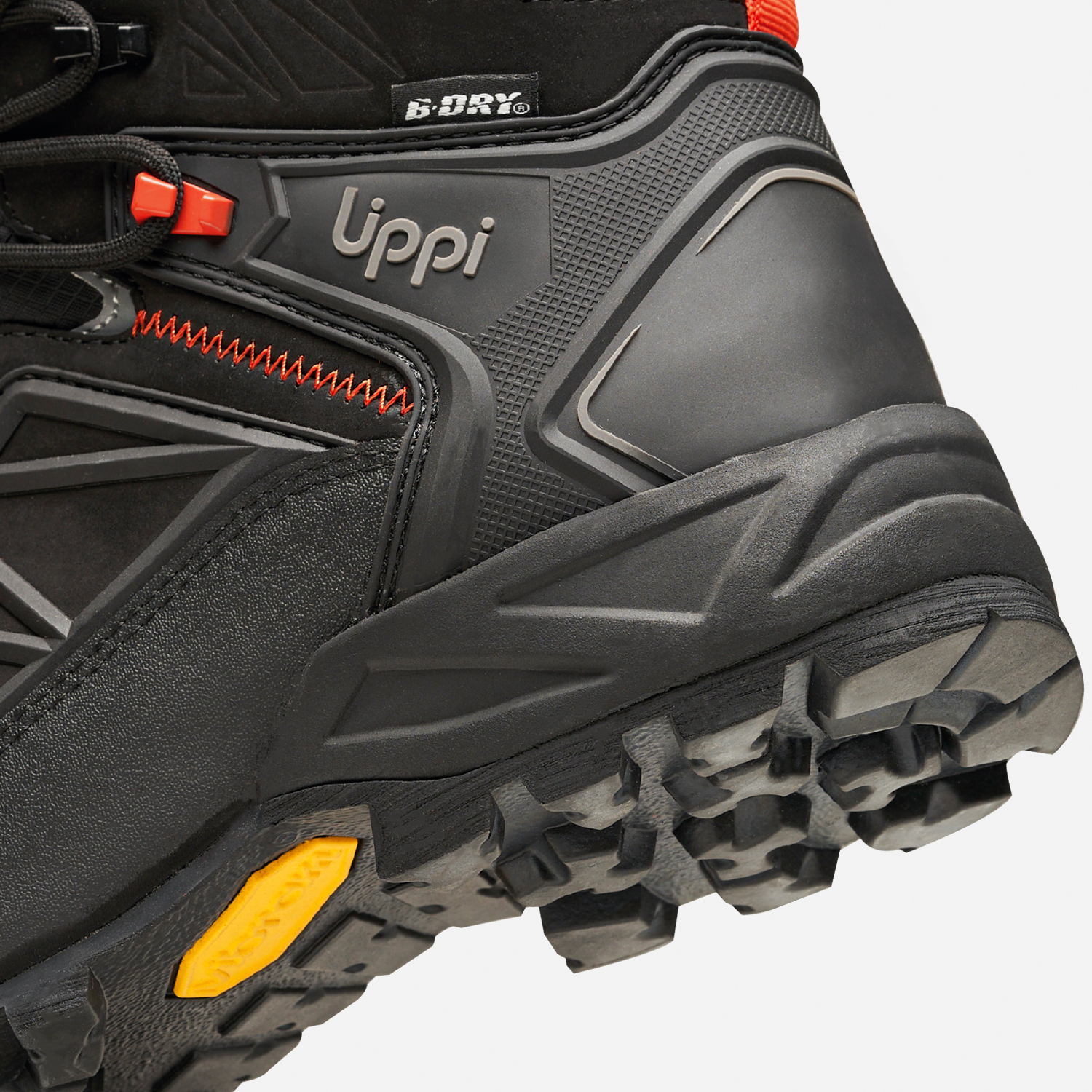 BOTIN HOMBRE BRAVO EVO NEGRO / ROJO LIPPI I26 - 8
