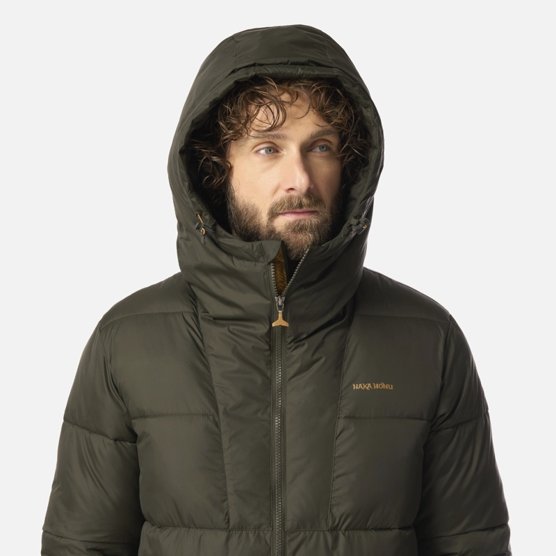 CHAQUETA HOMBRE PILPILEN VERDE MILITAR HAKA HONU - 4