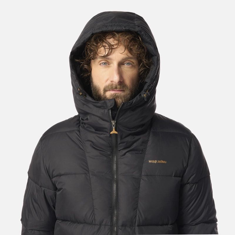CHAQUETA HOMBRE PILPILEN NEGRO HAKA HONU - 4
