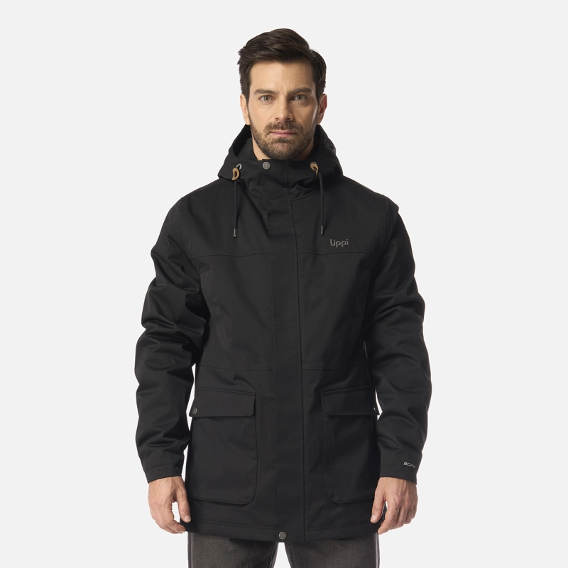 LIPPI CHAQUETA HOMBRE DAYBREAK B-DRY JACKET NEGRO LIPPI I26
