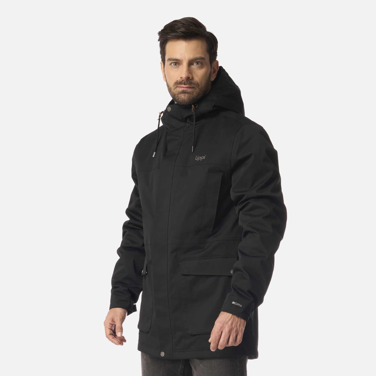 CHAQUETA HOMBRE DAYBREAK B-DRY JACKET NEGRO LIPPI I26 - 2