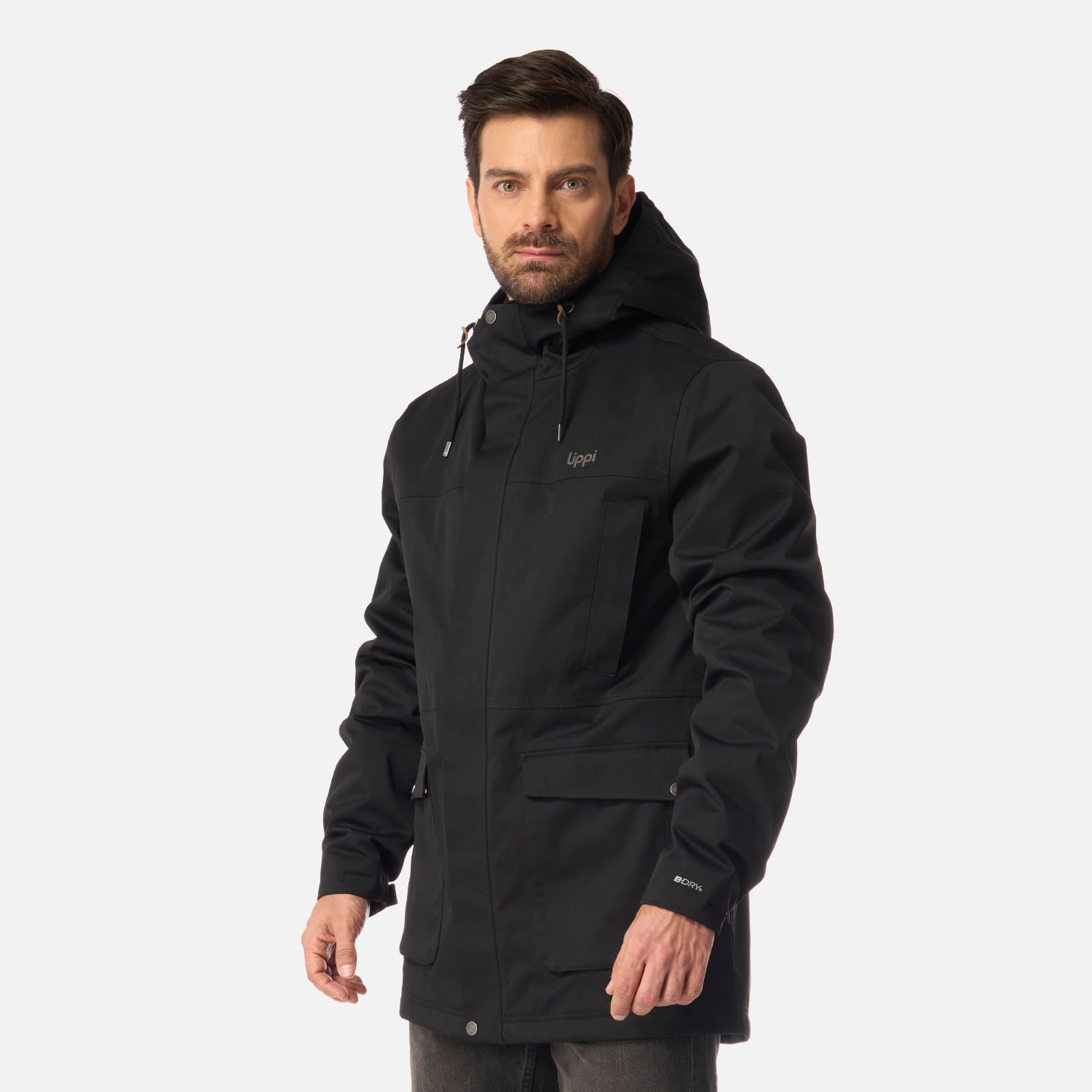 CHAQUETA HOMBRE DAYBREAK B-DRY JACKET NEGRO LIPPI I26 - 2