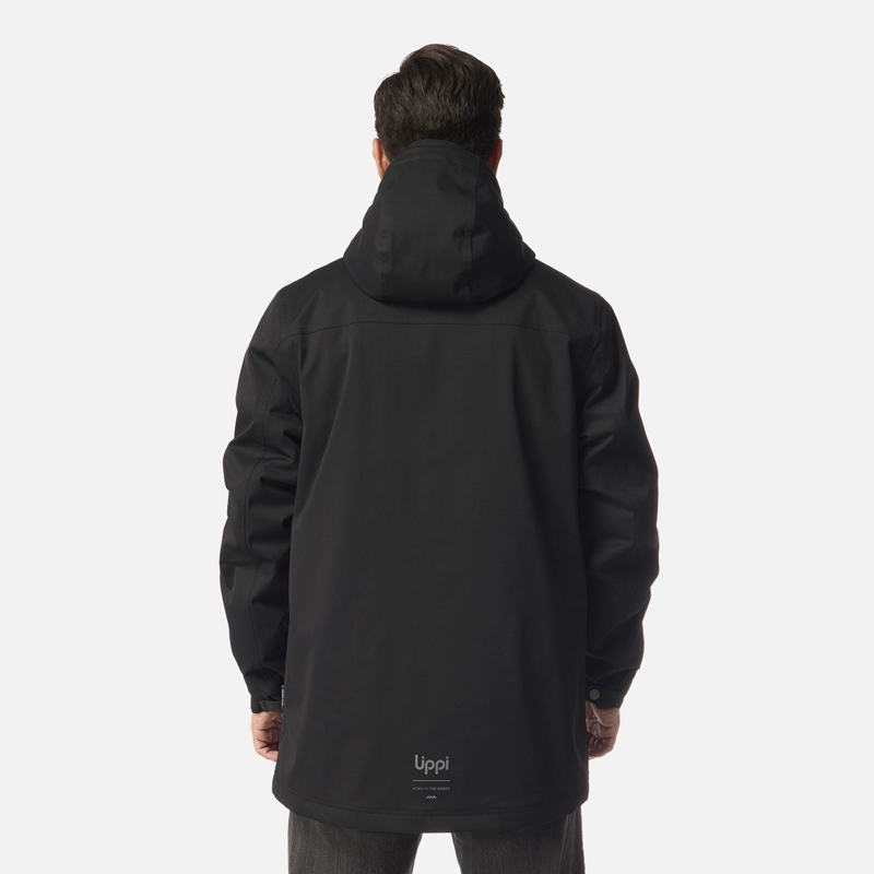 CHAQUETA HOMBRE DAYBREAK B-DRY JACKET NEGRO LIPPI I26 - 3