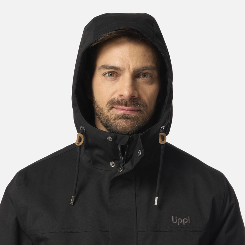 CHAQUETA HOMBRE DAYBREAK B-DRY JACKET NEGRO LIPPI I26 - 4