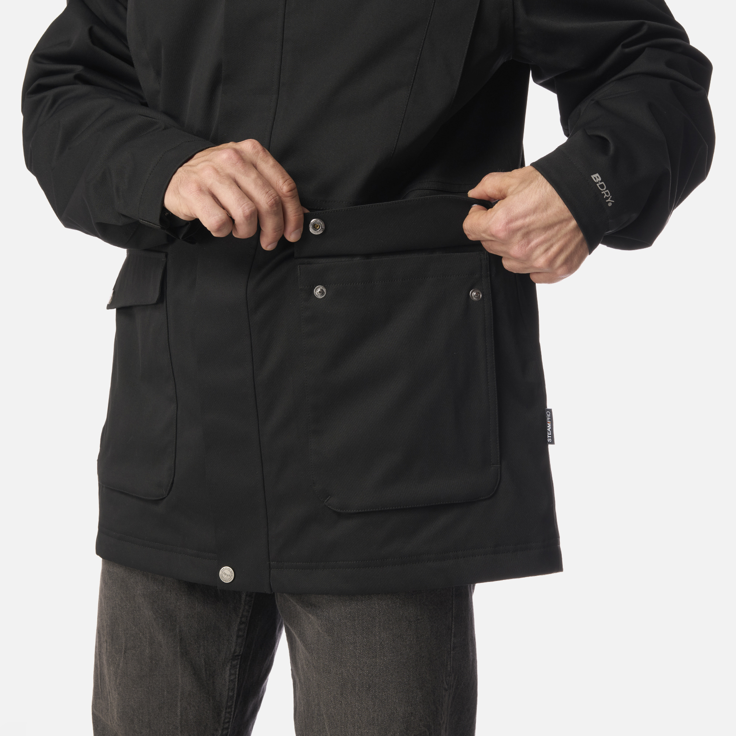 CHAQUETA HOMBRE DAYBREAK B-DRY JACKET NEGRO LIPPI I26 - 6