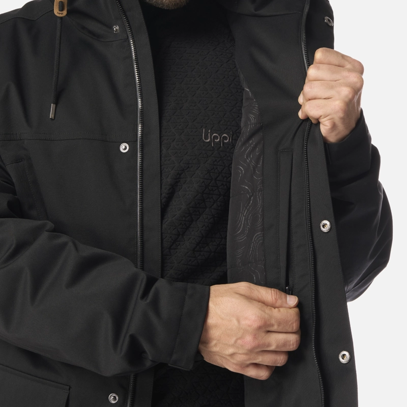 CHAQUETA HOMBRE DAYBREAK B-DRY JACKET NEGRO LIPPI I26 - 8