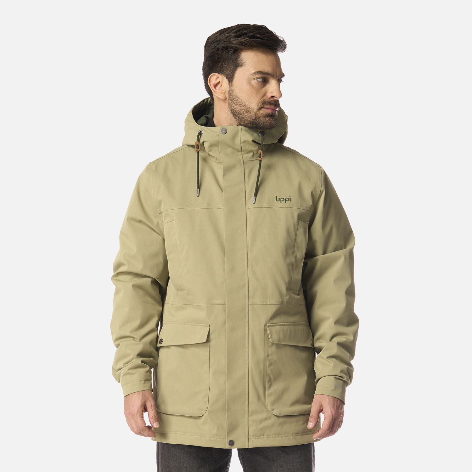 LIPPI CHAQUETA HOMBRE DAYBREAK B-DRY JACKET VERDE LIPPI I26