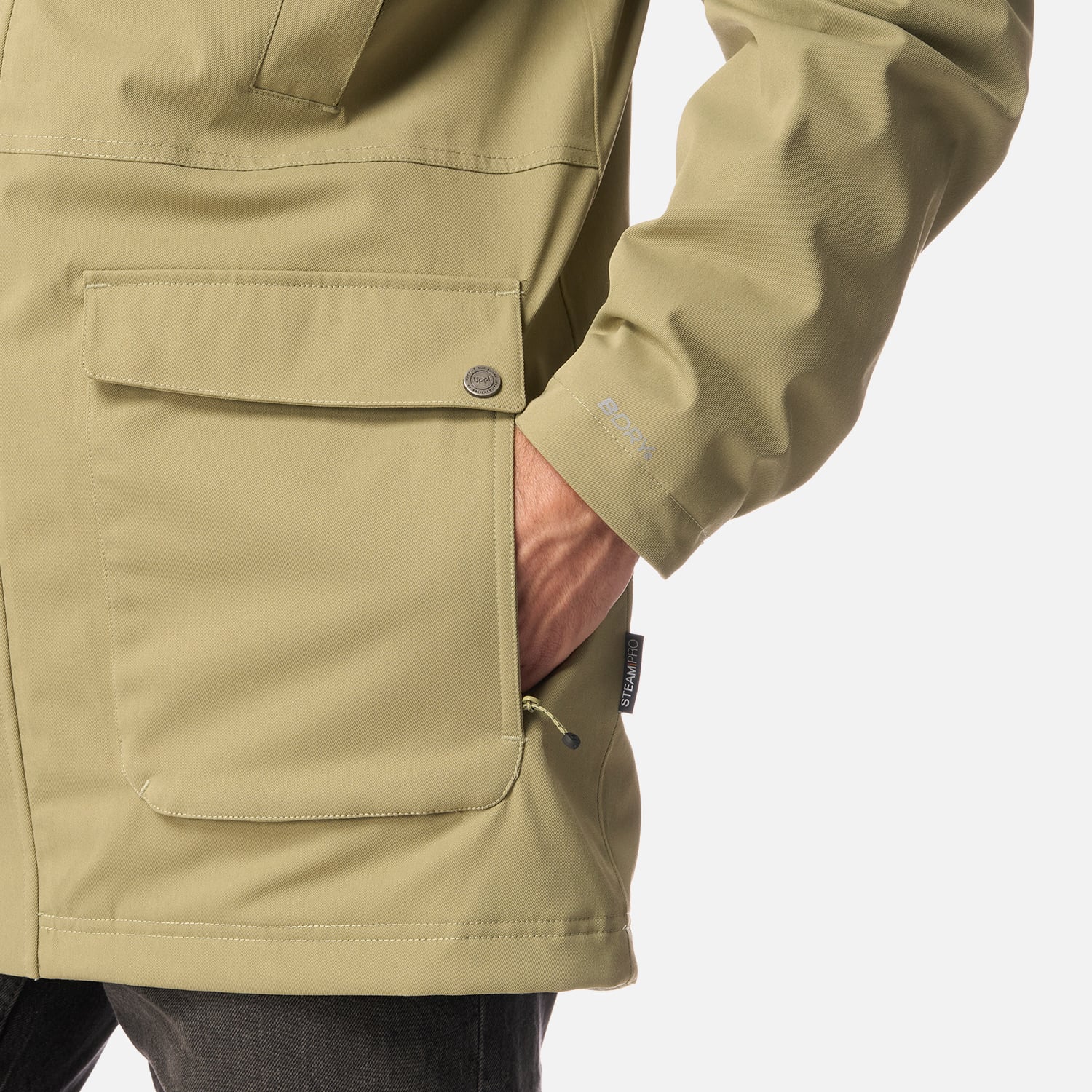 CHAQUETA HOMBRE DAYBREAK B-DRY JACKET VERDE LIPPI I26 - 7