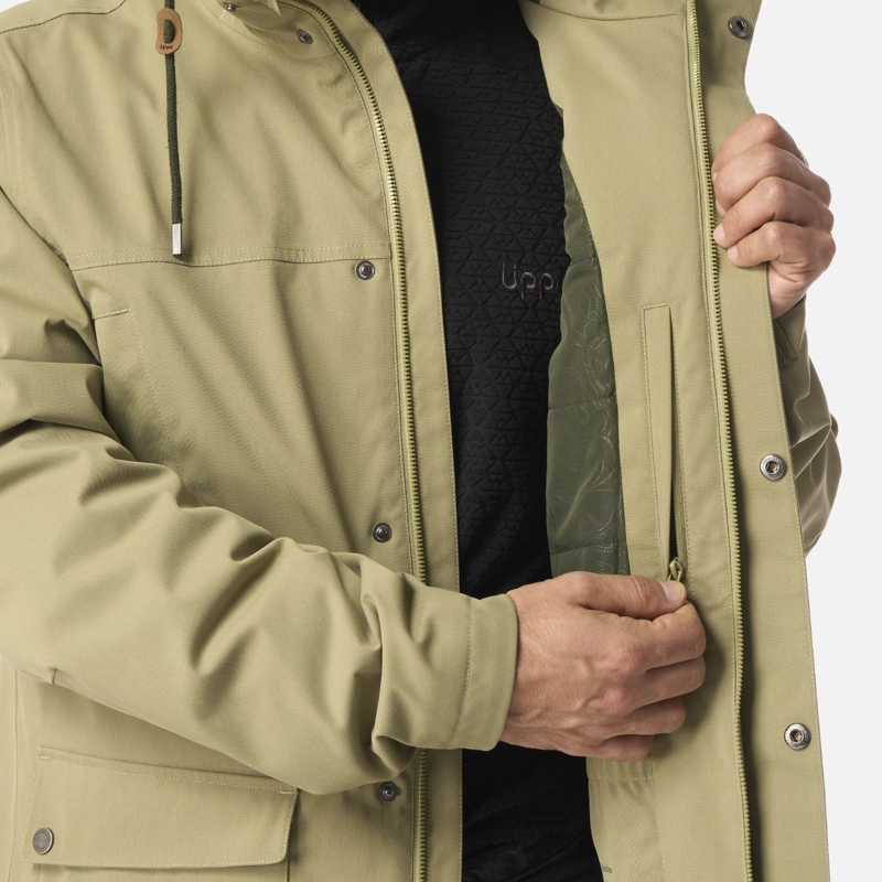 CHAQUETA HOMBRE DAYBREAK B-DRY JACKET VERDE LIPPI I26 - 8