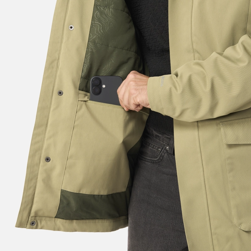 CHAQUETA HOMBRE DAYBREAK B-DRY JACKET VERDE LIPPI I26 - 9