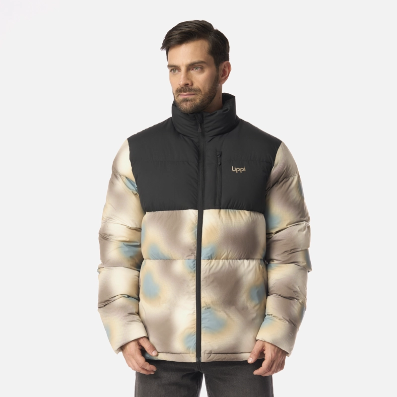 CHAQUETA HOMBRE URBAN DOWN JACKET PRINT CAFE LIPPI I26 - 1