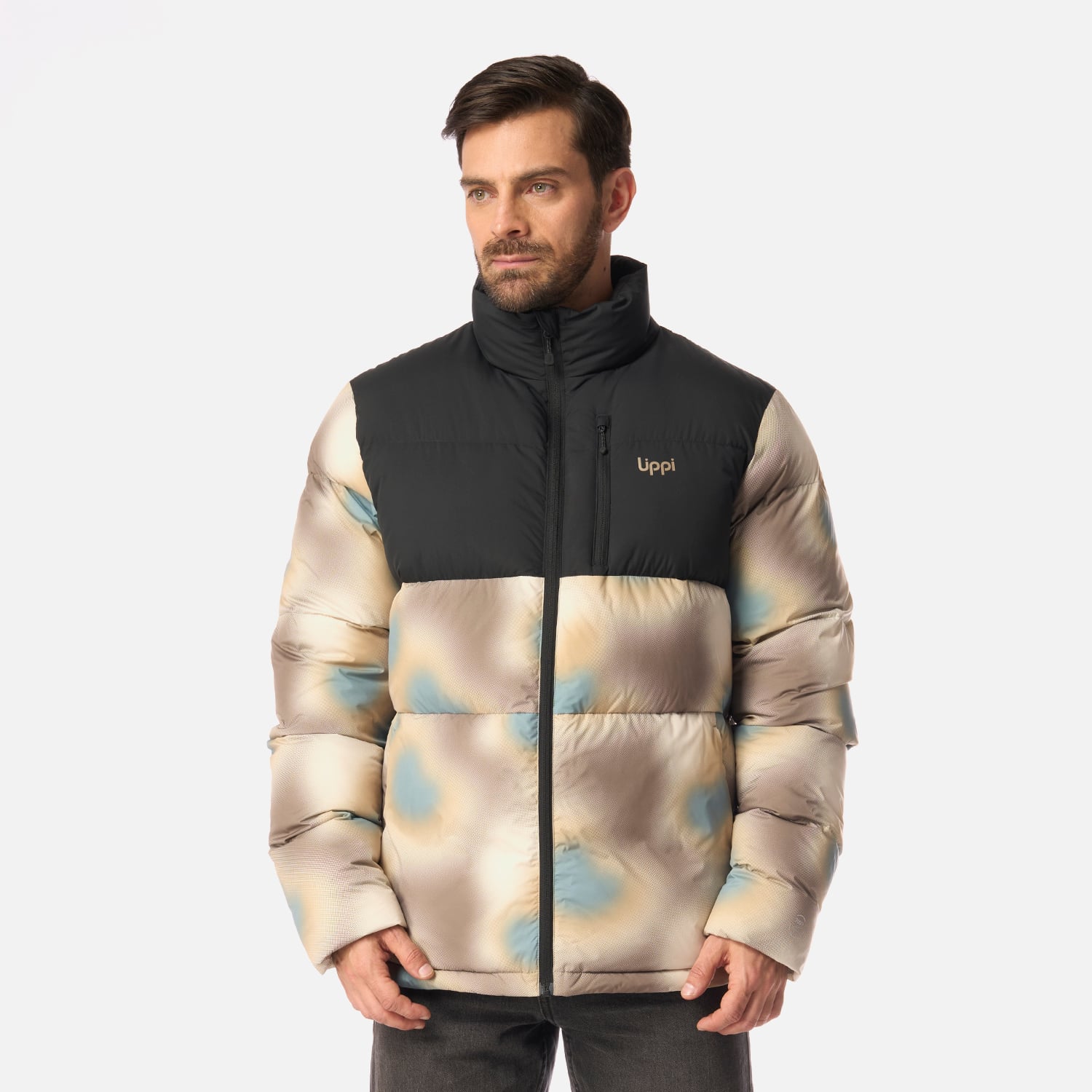 CHAQUETA HOMBRE URBAN DOWN JACKET PRINT CAFE LIPPI I26 - 1