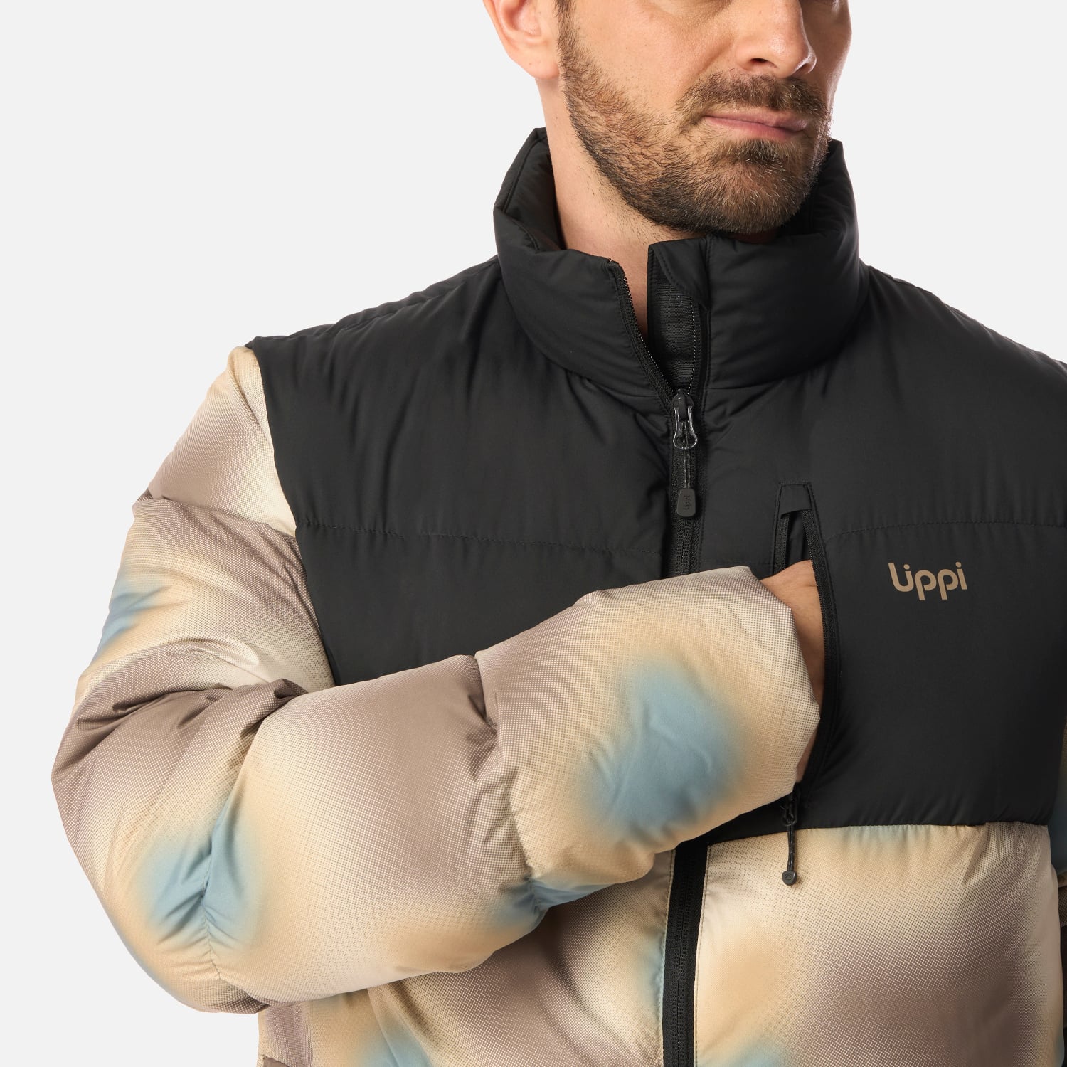 CHAQUETA HOMBRE URBAN DOWN JACKET PRINT CAFE LIPPI I26 - 4