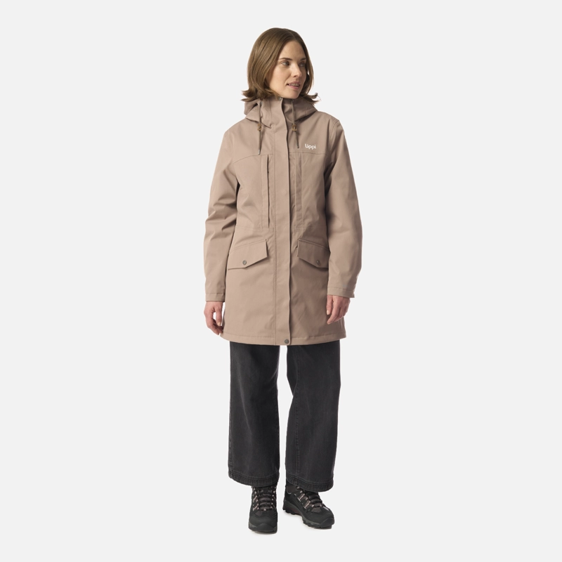 CHAQUETA MUJER DAYBREAK B-DRY JACKET CANELA LIPPI I26 - 7