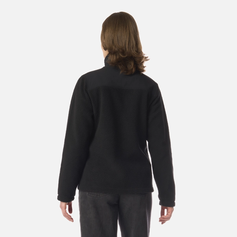 POLAR MUJER GLACIAR SHERPA-PRO JACKET NEGRO LIPPI I26 - 3
