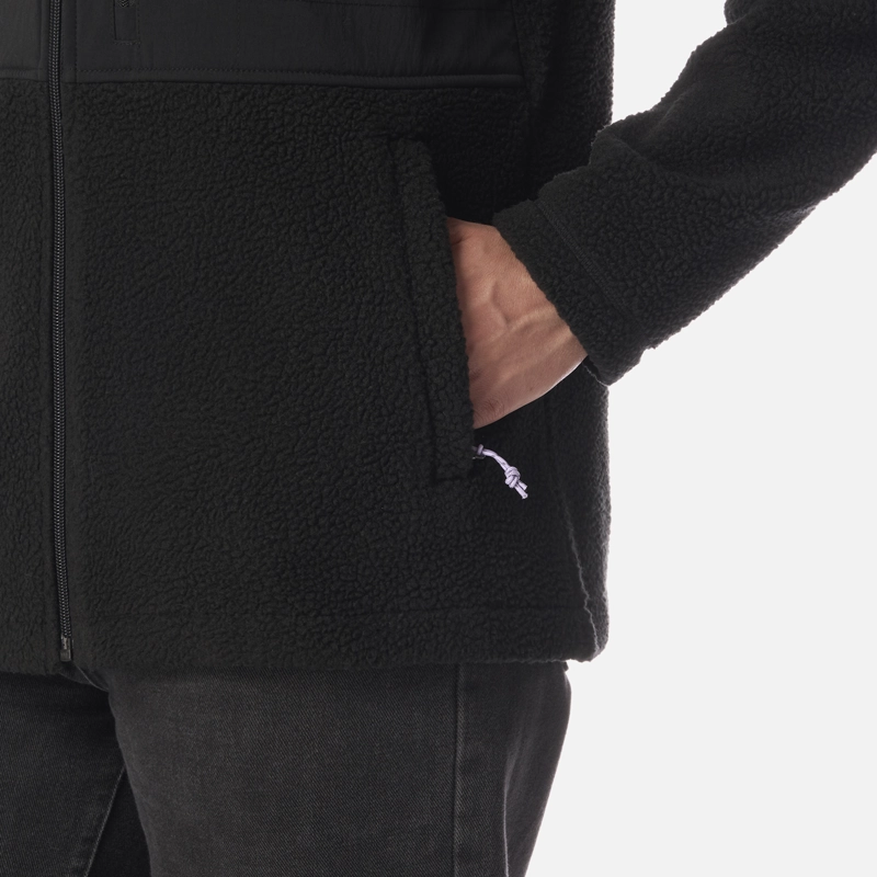 POLAR MUJER GLACIAR SHERPA-PRO JACKET NEGRO LIPPI I26 - 5