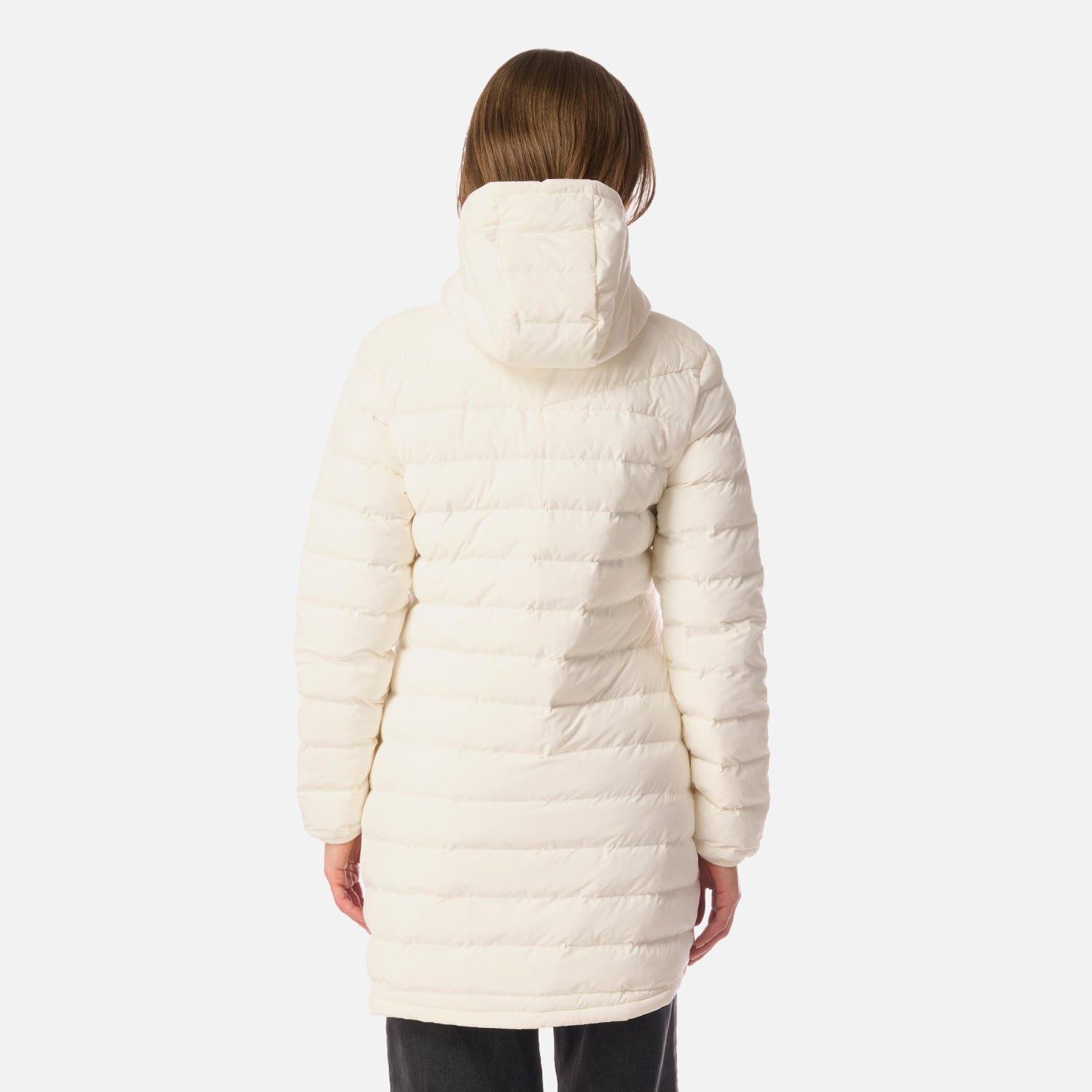 CHAQUETA MUJER SNOWMASS LONG STEAM-PRO HOODY JACKET CREMA LIPPI I26 - 3