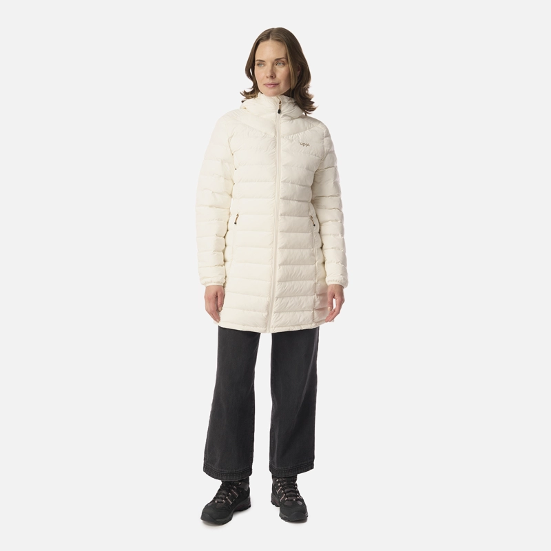 CHAQUETA MUJER SNOWMASS LONG STEAM-PRO HOODY JACKET CREMA LIPPI I26 - 7