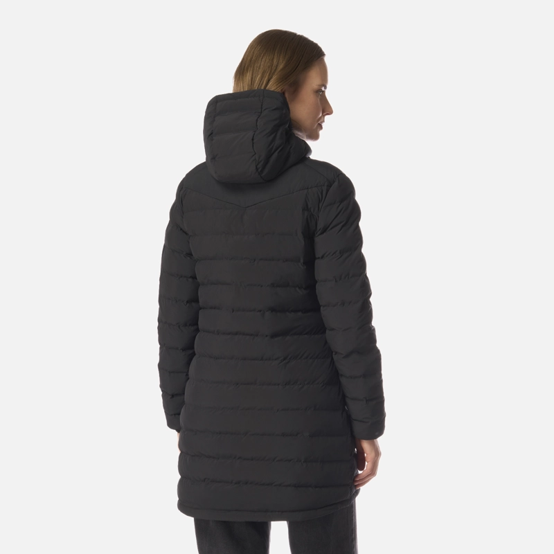 CHAQUETA MUJER SNOWMASS LONG STEAM-PRO HOODY JACKET NEGRO LIPPI - 3