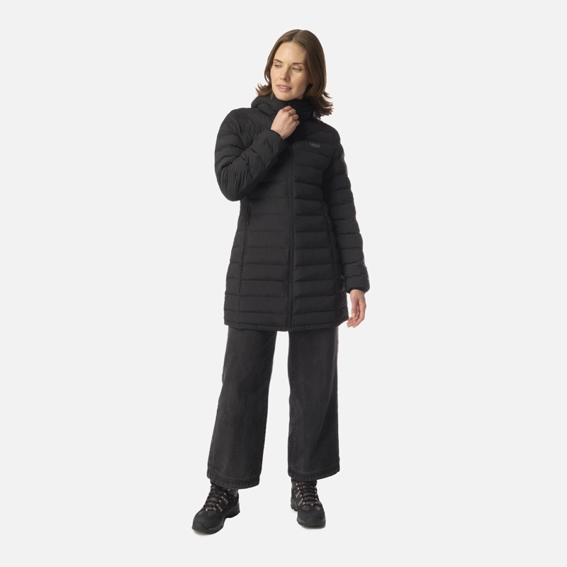 CHAQUETA MUJER SNOWMASS LONG STEAM-PRO HOODY JACKET NEGRO LIPPI - 7