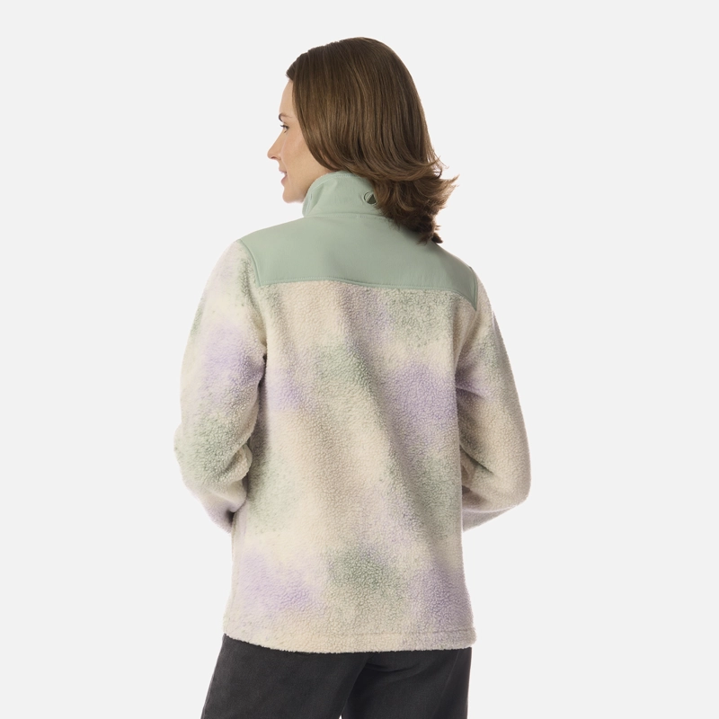 POLAR MUJER GLACIAR SHERPA-PRO JACKET PRINT JADE LIPPI I26 - 3