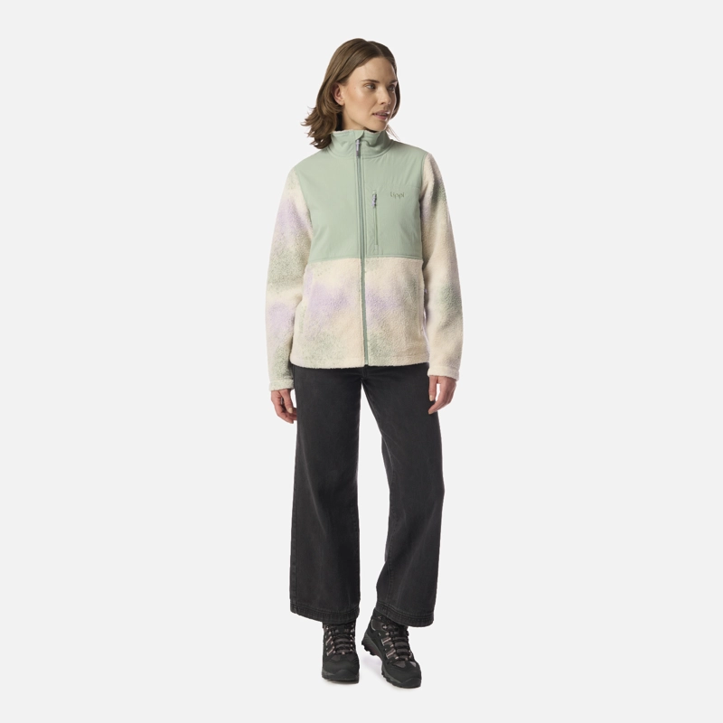 POLAR MUJER GLACIAR SHERPA-PRO JACKET PRINT JADE LIPPI I26 - 6