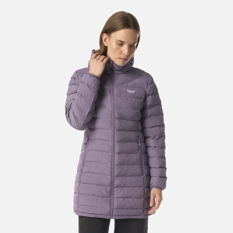 LIPPI CHAQUETA MUJER SNOWMASS LONG STEAM-PRO HOODY JACKET VIOLETA LIPPI I26